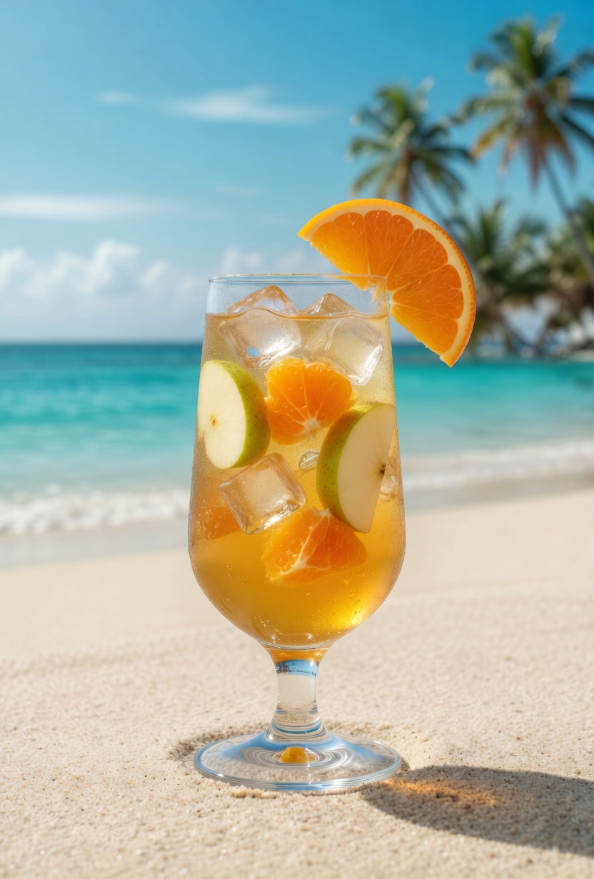 N°74 - Fresh Mandarine  -Infusion "Thé glacé" Mandarine Poire